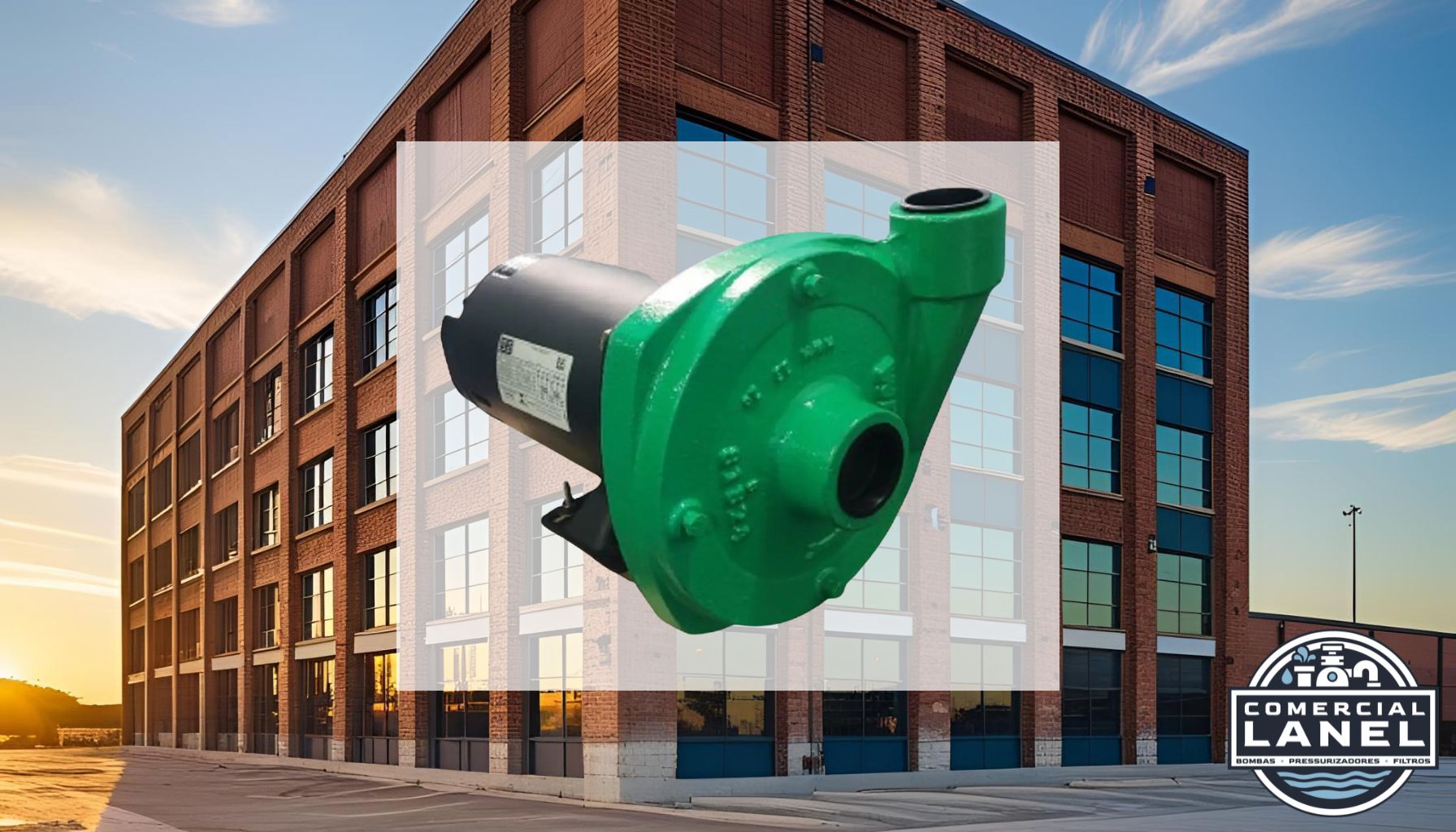 Bomba WDM HE: Ideal para Sistemas de Alto Fluxo